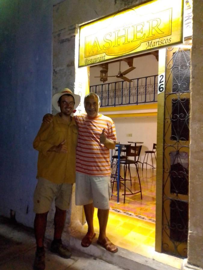 Hostal Casa Asher Campeche Esterno foto